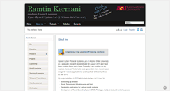 Desktop Screenshot of kermani.us